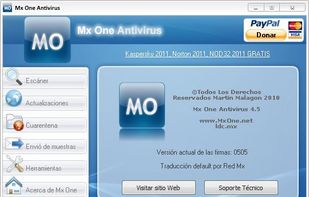 Mx One about screen