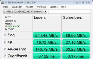 AS SSD Benchmark screenshot 1