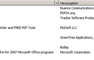 Only 2.41 MB space demand on the harddisk