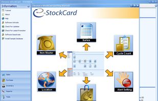 Chronos eStockCard Inventory Software screenshot 1