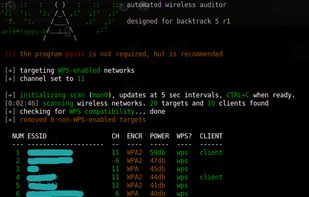 successful WPS attacks (after 17 hours)