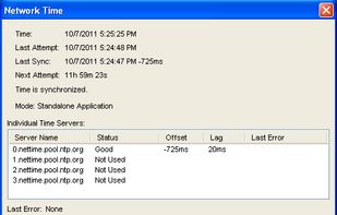 NetTime screenshot 1