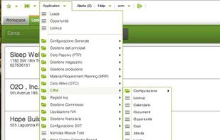 Openia CRM screenshot 1