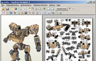 Pepakura Designer screenshot 2