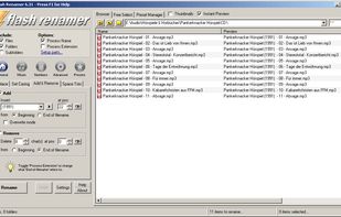 Main window - adding a string to all files