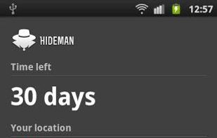 Hideman VPN screenshot 1