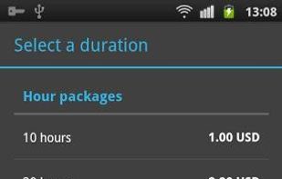 Hideman VPN screenshot 2