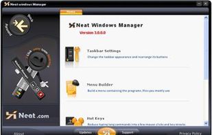 xNeat Windows Manager screenshot 1