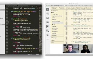 Demonstration of floobits in action via Emacs and a web-browser.