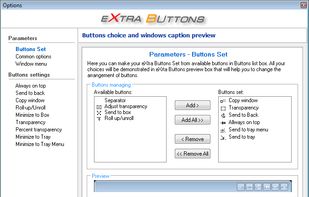 Options - Buttons Set