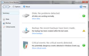 No disk-problems detected