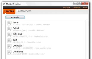 Maxidix IP Switcher screenshot 1