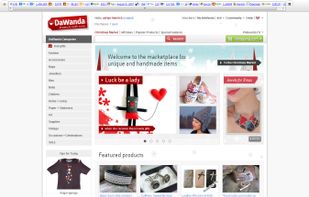 DaWanda screenshot 1