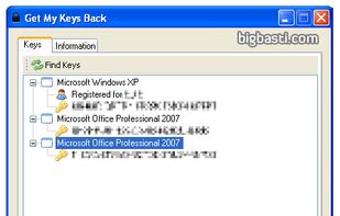 Get My Keys Back: XP, Vista and Windows 7