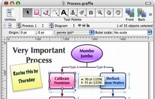OmniGraffle screenshot 1