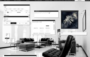 BlackWhite theme by lyrae @ box-look.org