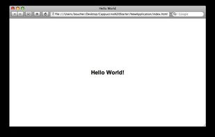 Cappuccino screenshot 1