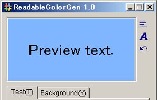 ReadableColorGen screenshot 1