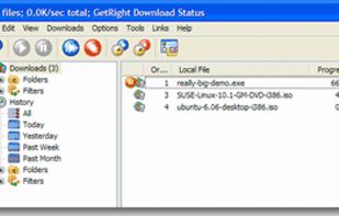 Getright screenshot 1
