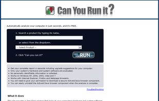 Can You Run It? screenshot 1