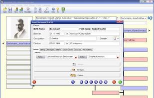 Ahnenblatt screenshot 1