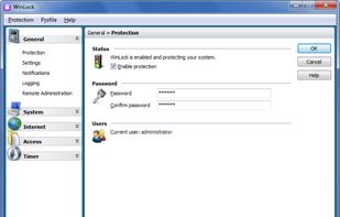 WinLock screenshot 1