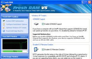 Fresh RAM screenshot 2