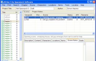 Main screen on Windows XP