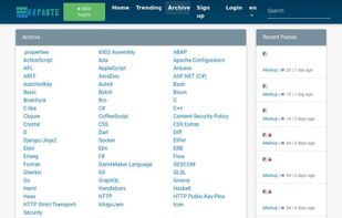 99Paste.Com screenshot 1