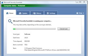 Scanning your computer