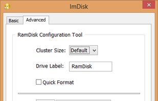 RamDiskUI screenshot 1
