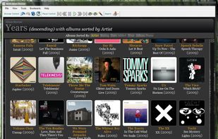 Album Browser by year