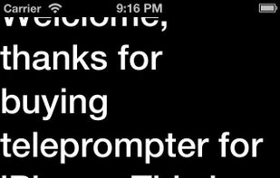 Teleprompter Pro screenshot 2