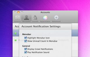 Tons of notifications options