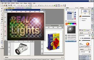 Effects and realistic shadows.