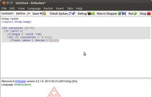 DrRacket screenshot from Wikipedia.