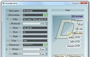 DirectNet Drive screenshot 1