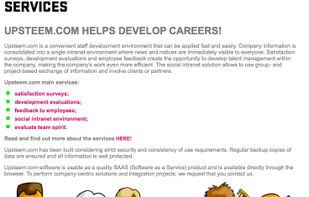 Upsteem.com screenshot 1