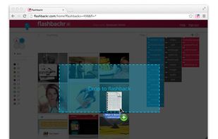 Drag and drop any file to save it.