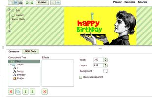 Free Flash Effect Generator screenshot 1