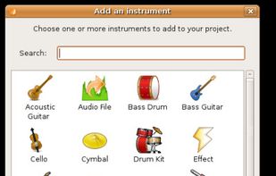 Jokosher screenshot 1