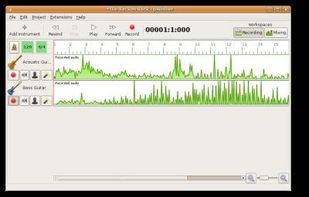 Jokosher screenshot 3