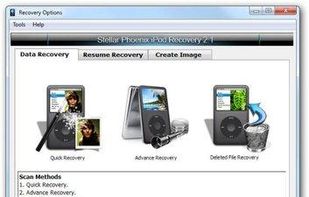 Stellar Phoenix iPod Recovery screenshot 1