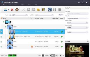 Xilisoft Blu-ray Ripper screenshot 1