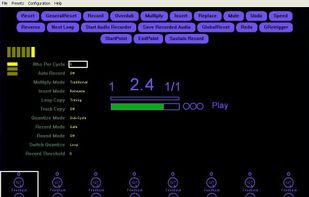 Playback of a recorded loop