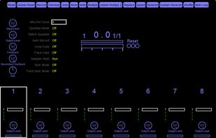 Initial screen of Mobius