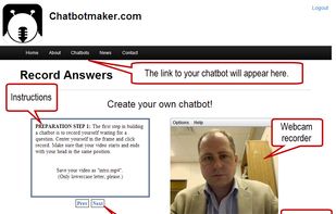 You can create your own chatbot using your webcam