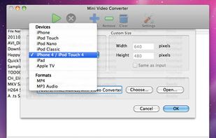 Mini Video Converter screenshot 1