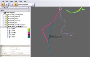 GPS Track Editor screenshot 1