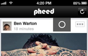 Pheed screenshot 1